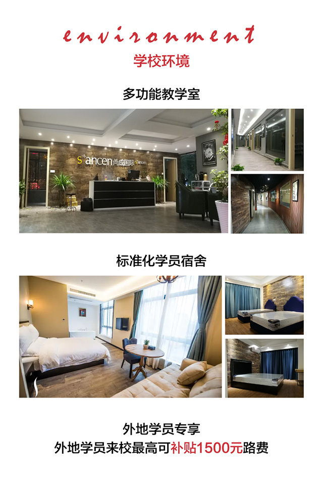 尚成国际专业发型设计精英班  推荐课程
